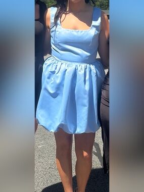 slim fit dress slacks Zoella Green Off The Shoulder Mini Dress - US 14 main image 0